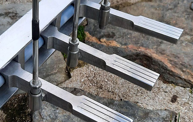 Pedal steel guitar parts - pedals with ball joints