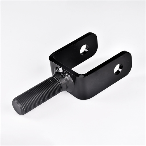 Adjustable camber clevis bracket with laser-cut profile
