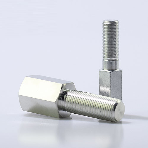 Rod extension kit for internal wastegate actuator with drilled and tapped lock-screw hole