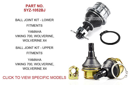 Upper and lower ball joint SYZ-1052BJ for Yamaha Viking and Wolverine models