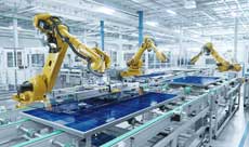 Industrial automation application for aluminum rod ends