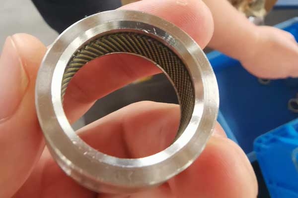 PTFE liner construction in a spherical plain bearing